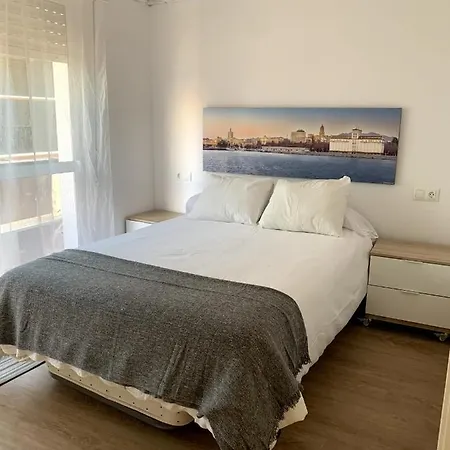 Apartamento completo de 1 dormitorio a 50m de la playa La Cala Del Moral Exterior foto
