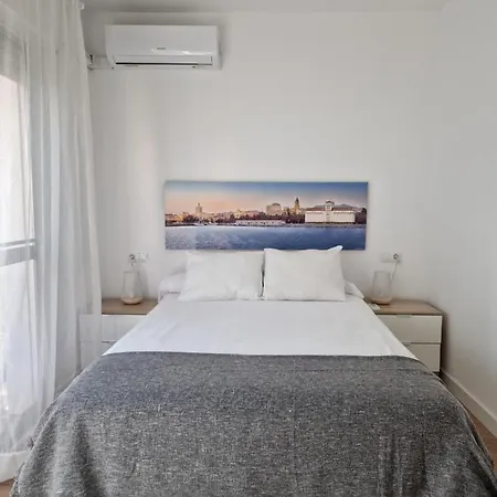Apartamento completo de 1 dormitorio a 50m de la playa La Cala Del Moral Exterior foto
